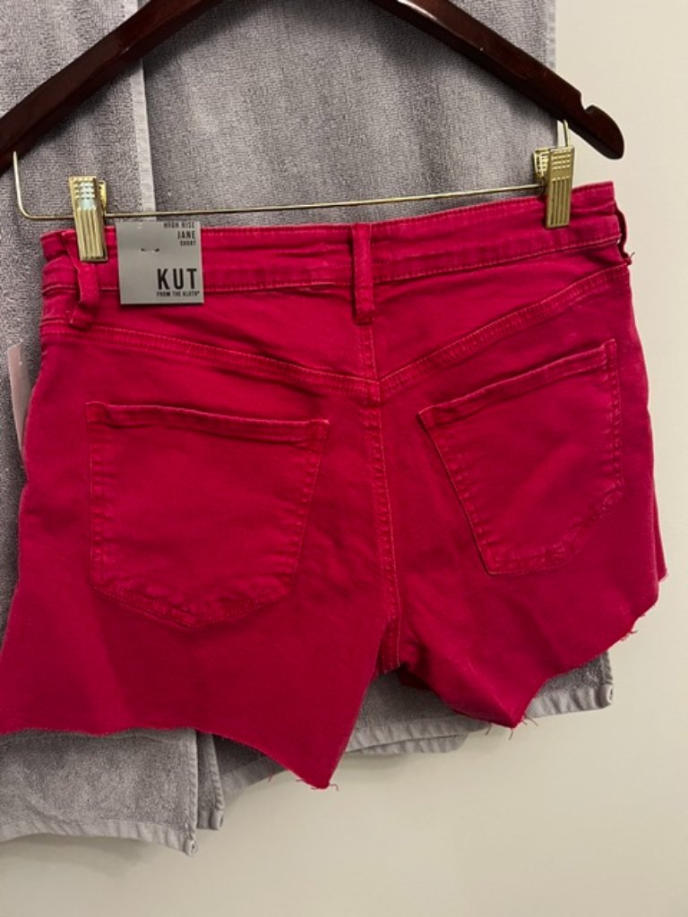 Kut From Kloth Hot Pink Jean Short